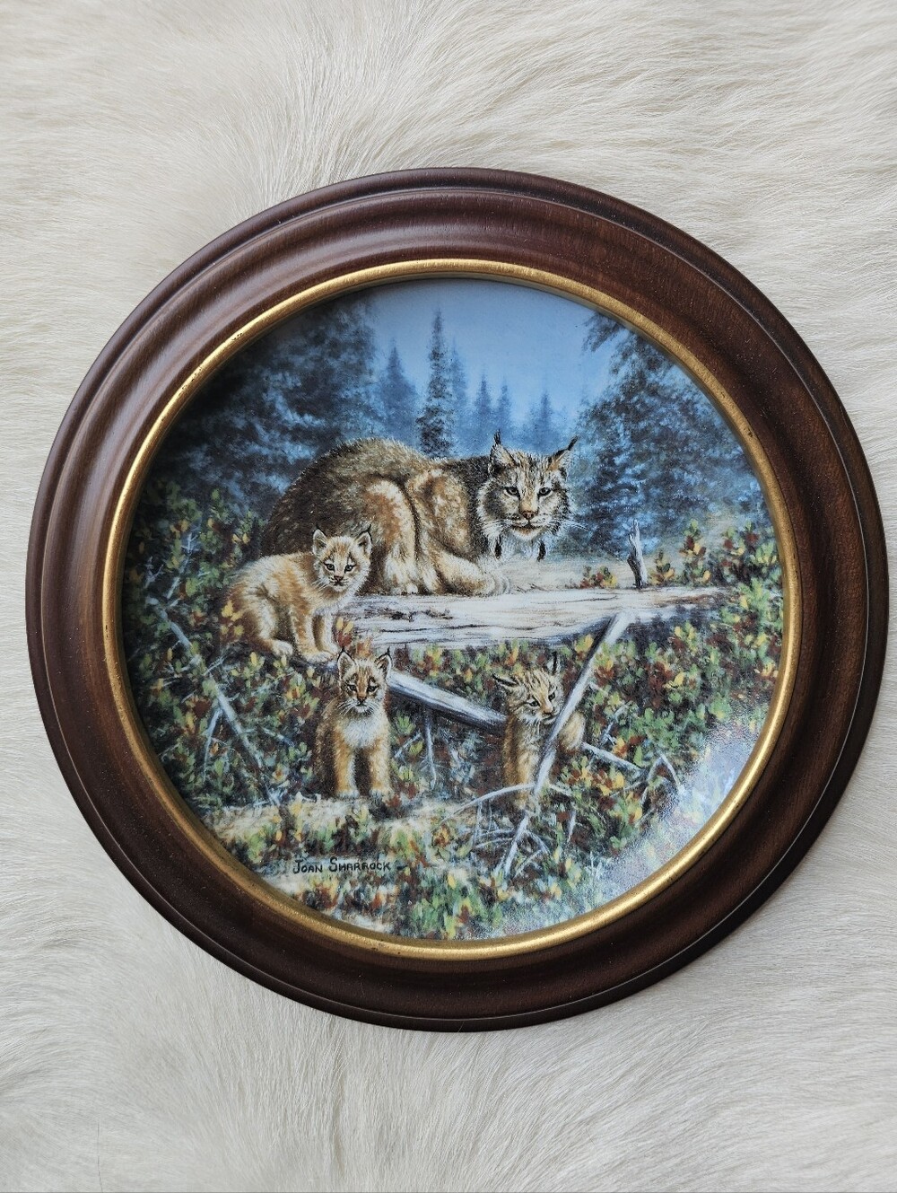 Dominion China "Mother's Watchful Eye" By Joan Sharrock Collectible Plate